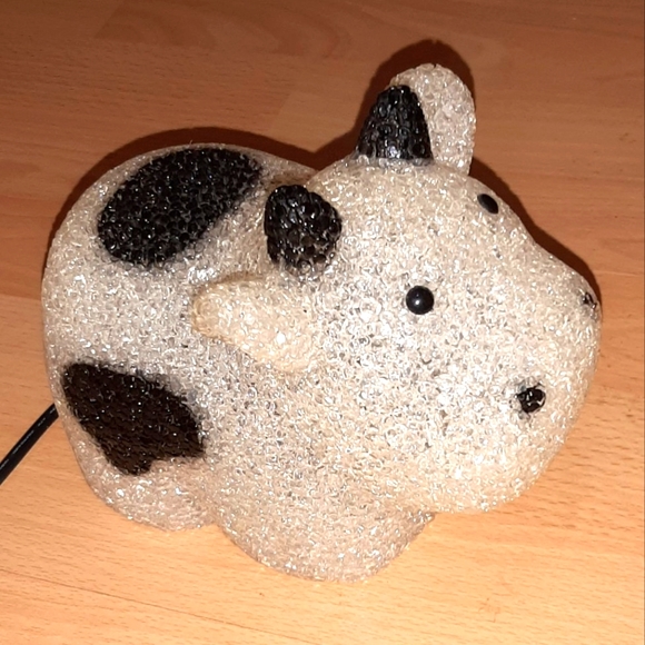 Super Adorable Vinrage Cow Lamp - Picture 1 of 13